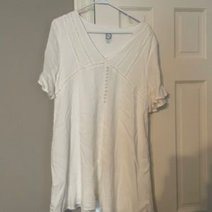 Short White Casual Dress